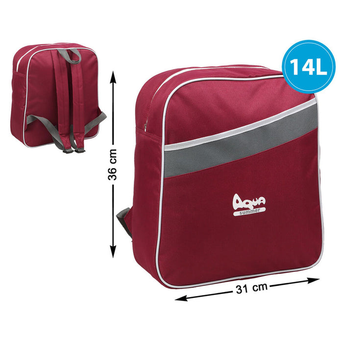 Rucsac-Frigider 31 x 13 x 36 cm Roșu