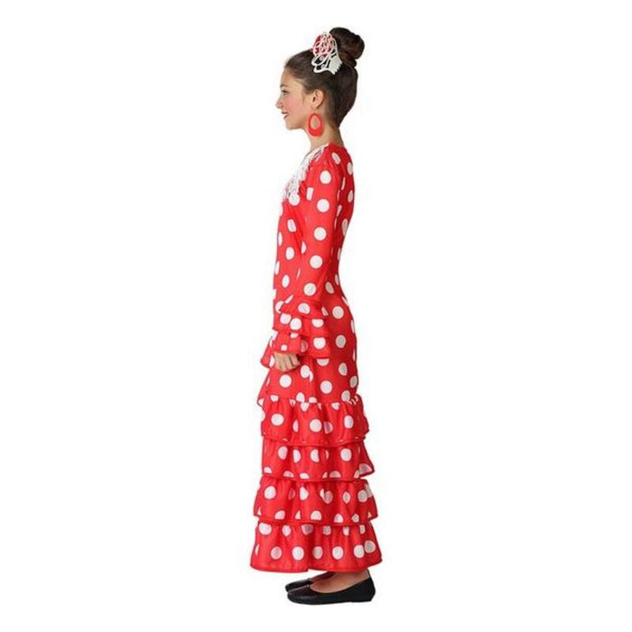 Costum Deghizare pentru Copii Sevillană Roșu