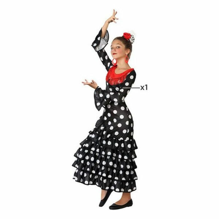 Costum Deghizare pentru Copii Sevillană Negru