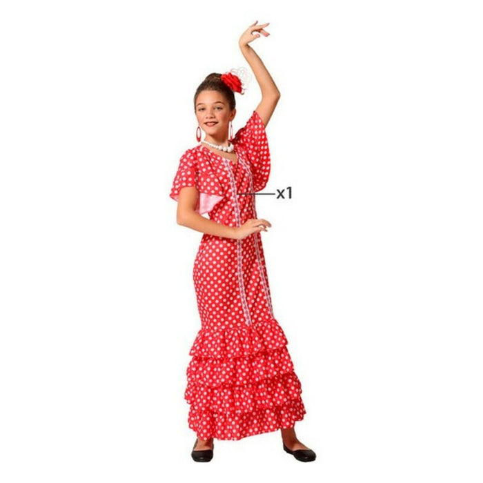 Costum Deghizare pentru Copii Dansatoare de flamenco