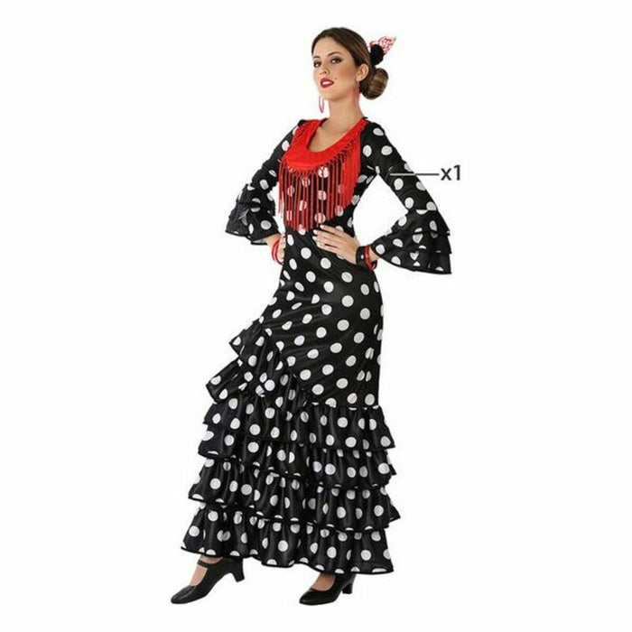 Costum Deghizare pentru Adulți Sevillană Negru
