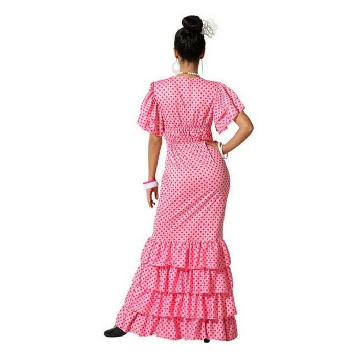 Costum Deghizare pentru Adulți Roz Sevillană