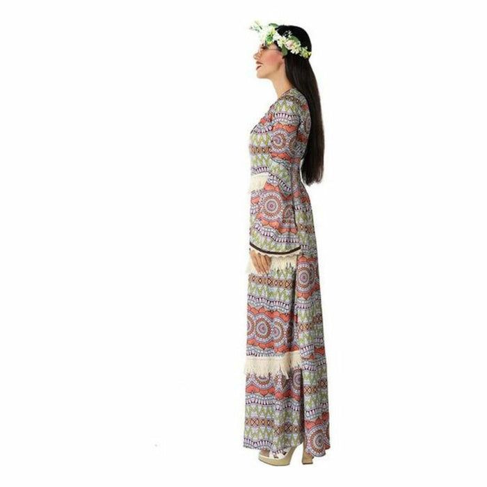 Costum Deghizare pentru Adulți Hippie Multicolor (1 Unități)