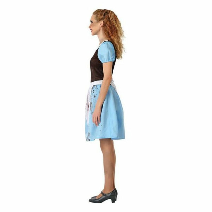 Costum Deghizare pentru Adulți Alice Halloween Tânără Slujitoare
