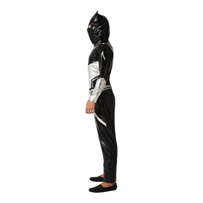 Costum Deghizare pentru Adulți Black Panther Supererou Negru