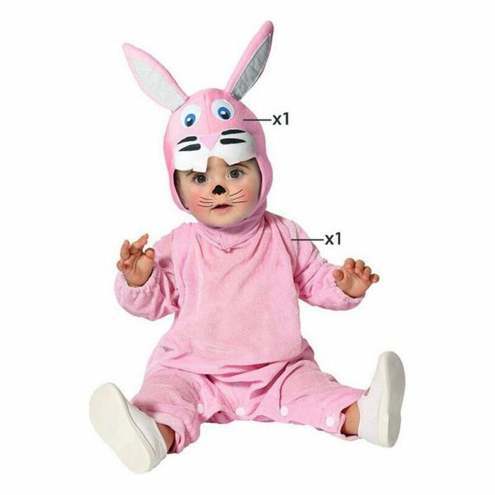 Costum Deghizare pentru Bebeluși Roz animale