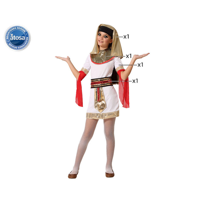Costum Deghizare pentru Copii Alb Egipteană