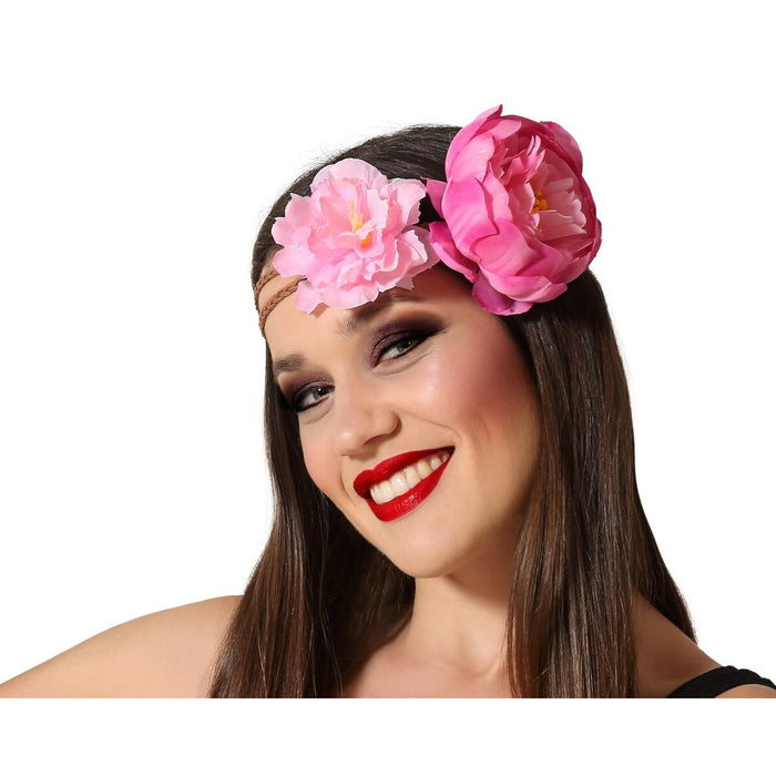 Diademă Flori Retro