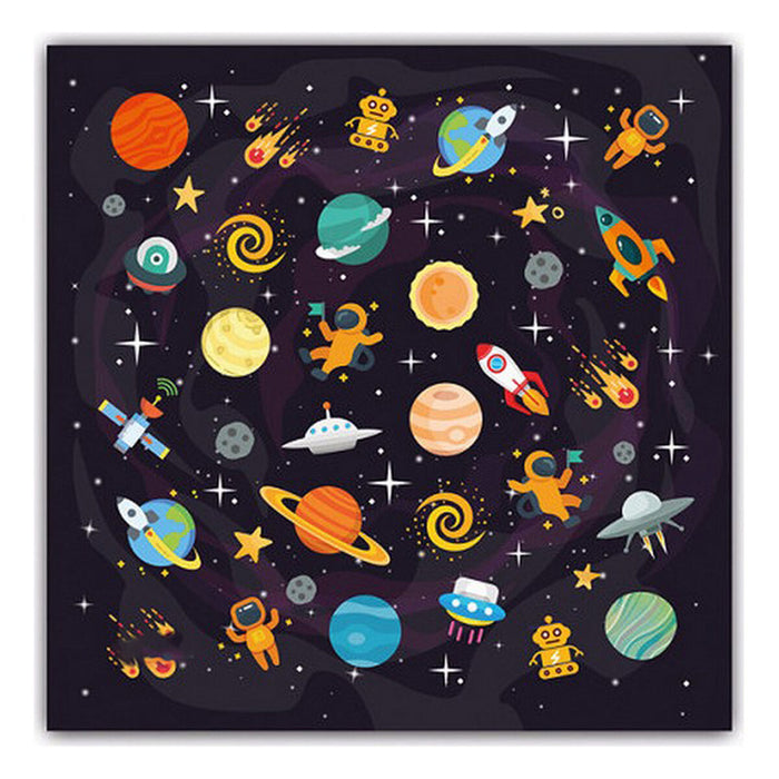 Mască igienică de pânză reutilizabilă Space Infantil