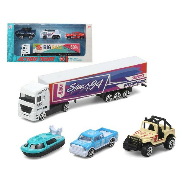 Camion Autotransporter Action Team 28 x 13 cm (28 x 13 cm)