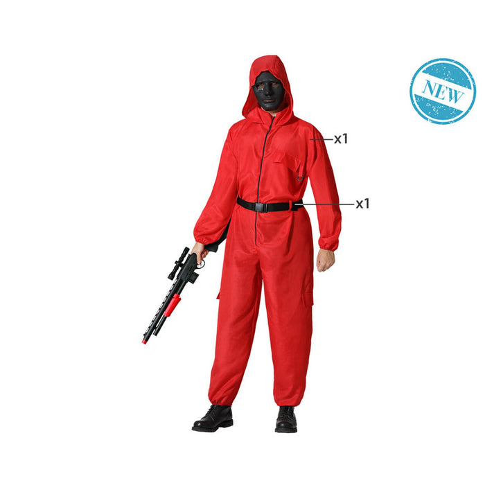 Costum Deghizare pentru Adulți Roșu Hoțul Pădurilor Poliester