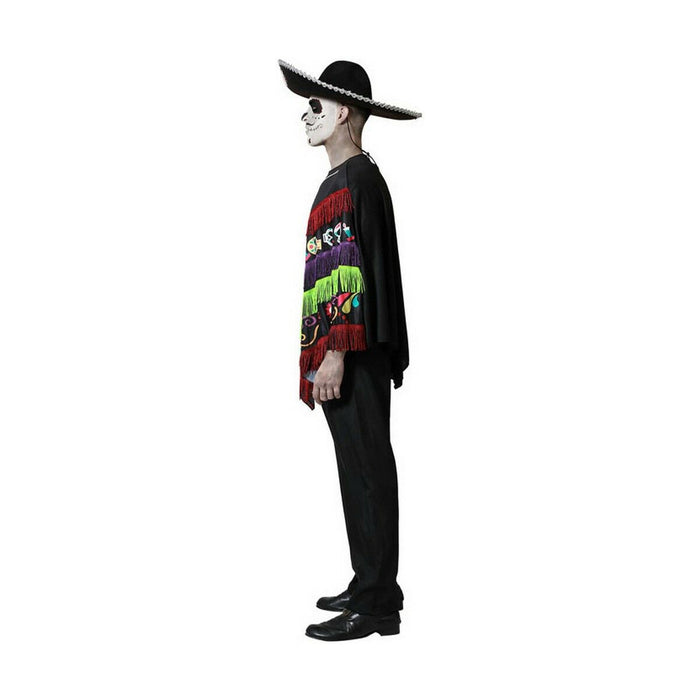 Costum Costum Deghizare pentru Adulți Mexico City Negru Mărime unică