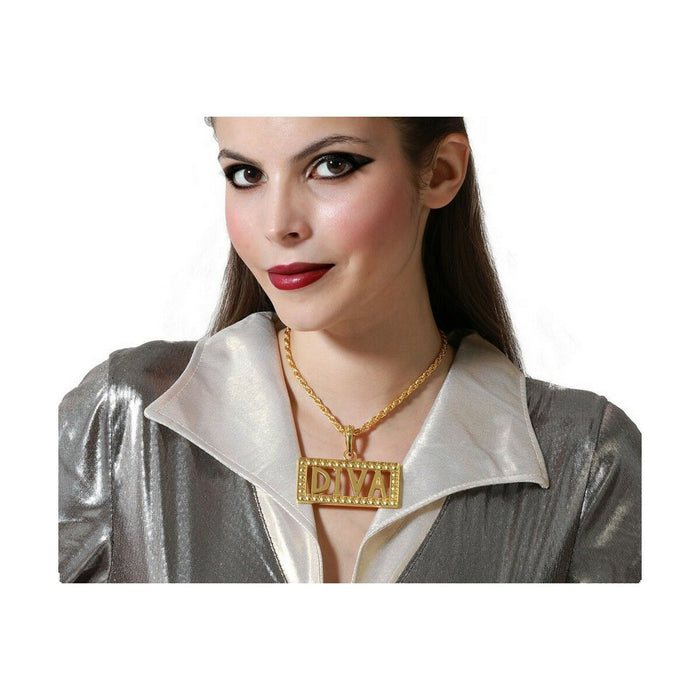 Colier Accesorii pentru Costumație Rock Auriu*