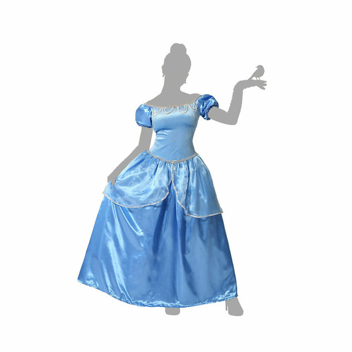 Costum Deghizare pentru Adulți Prințesă Albastru