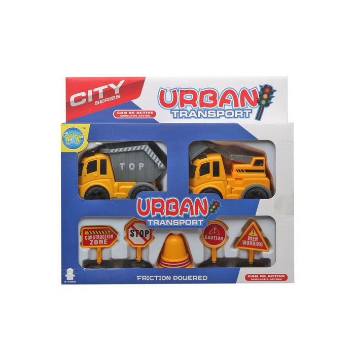 Set de Jucării cu Vehicule Construction