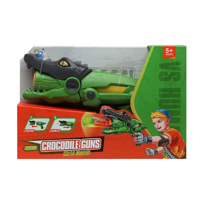 Pistol aruncător de bile Crocodile