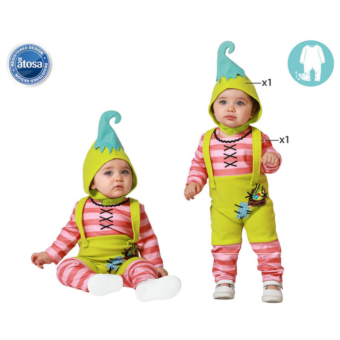 Costum Deghizare pentru Bebeluși Spiriduș Bebeluș (2 Piese)