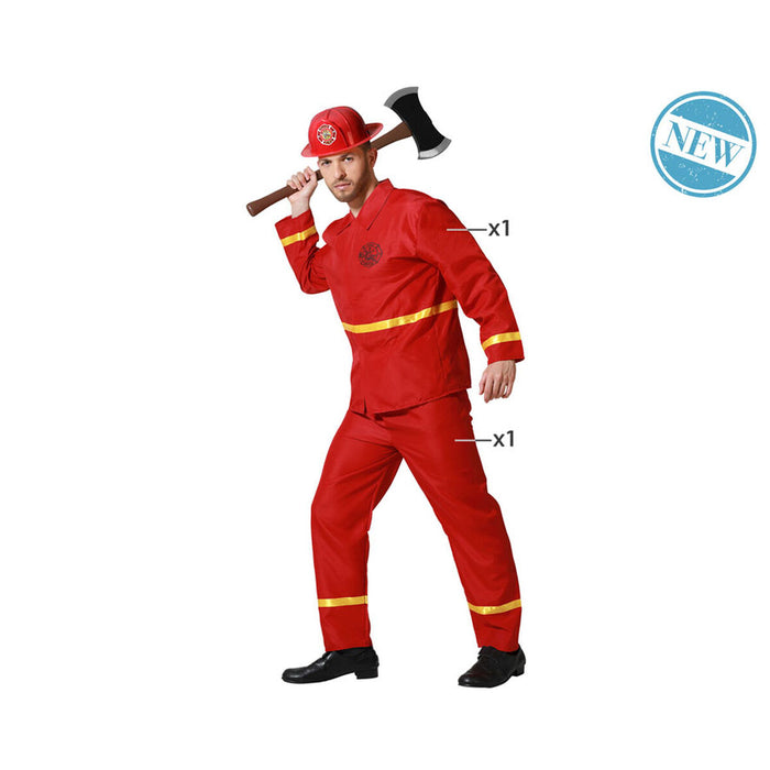 Costum Deghizare pentru Adulți Pompier