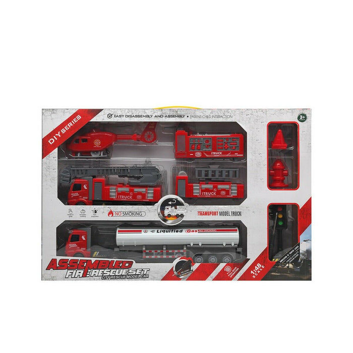 Set de Jucării cu Vehicule Fire Rescue
