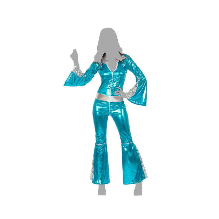 Costum Deghizare pentru Adulți Disco Albastru
