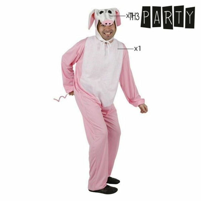 Costum Deghizare pentru Adulți Porc (2 pcs)