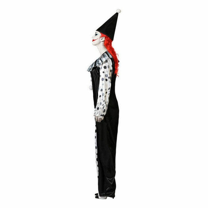 Costum Clovn Adulții unisex Gri