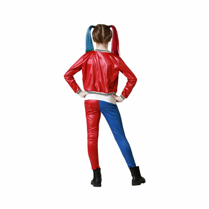 Costum Arlechin Sângeros Albastru Infantil