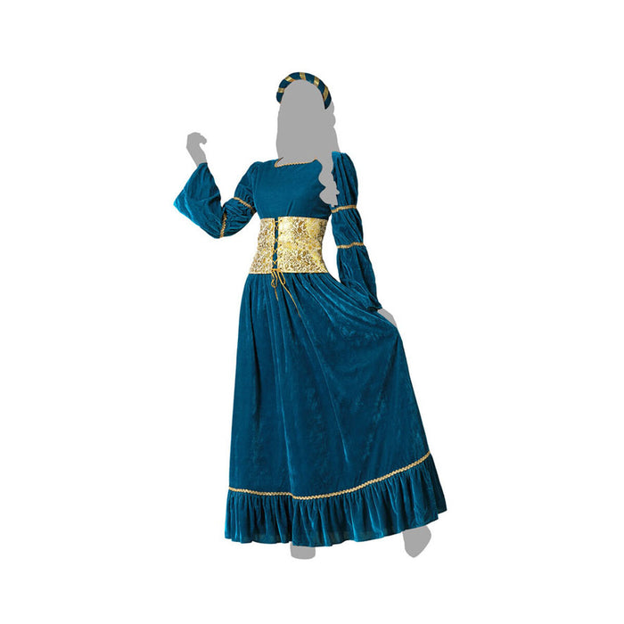 Costum Deghizare pentru Adulți Regină Medievală XXL