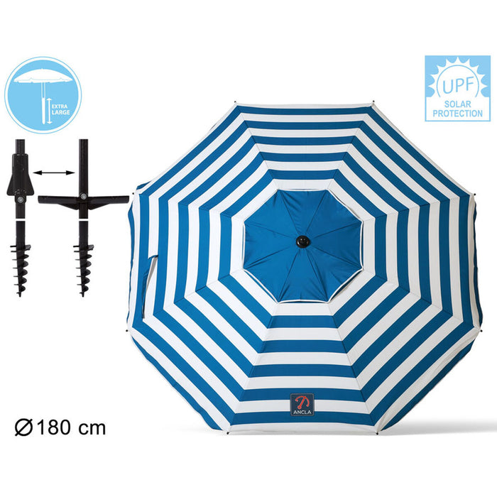 Umbrelă de plajă Ø 180 cm Marinar