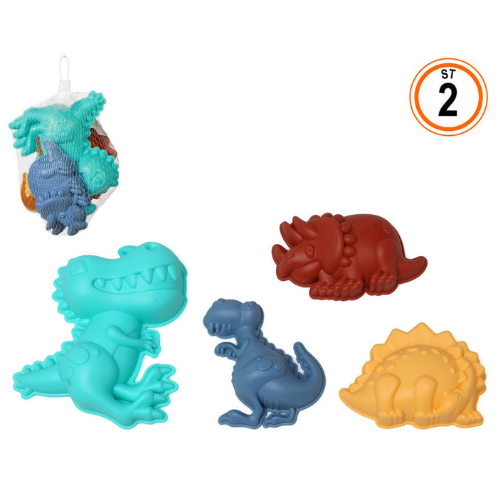 Set de jucării de plajă 4 Piese Dinozauri