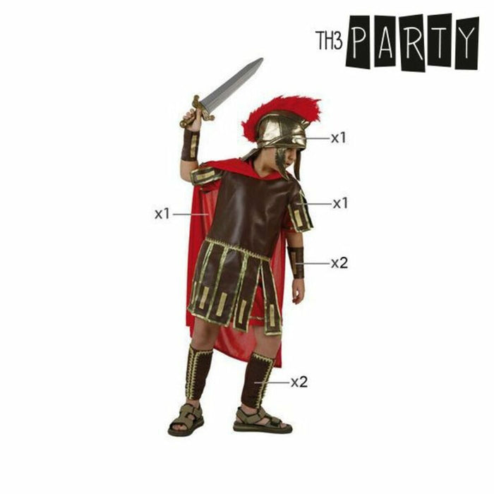 Costum Deghizare pentru Adulți Războinic Medieval Multicolor (5 Unități)