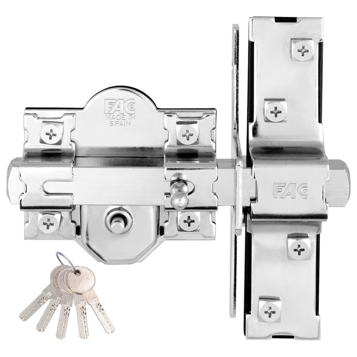 Încuietoare de siguranță Fac 946-rp/80 UVE Anti-Bumping nichel Oțel 50 mm