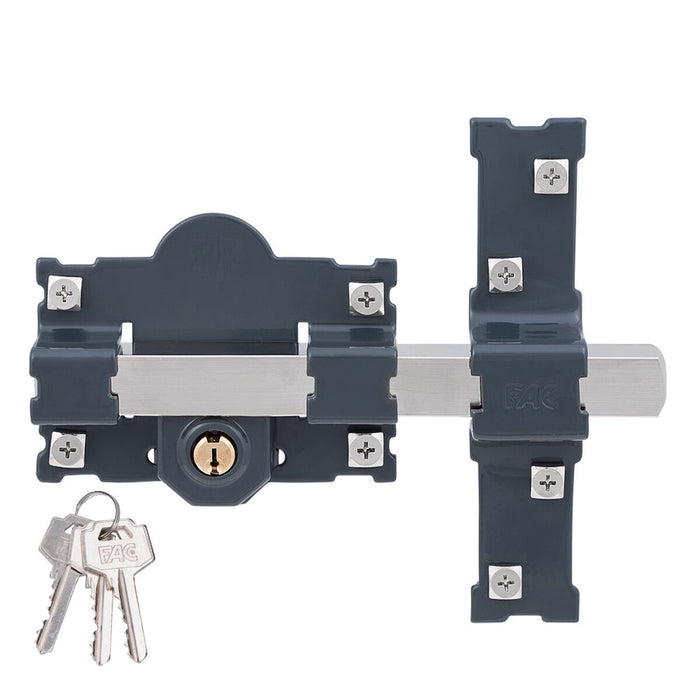 Încuietoare de siguranță Fac 101-l/105 b Oțel Gri închis 70 mm 105 mm