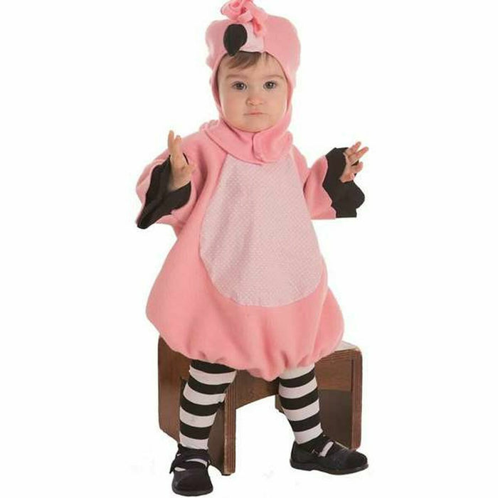 Costum Deghizare pentru Bebeluși Flamingo roz (2 Piese)