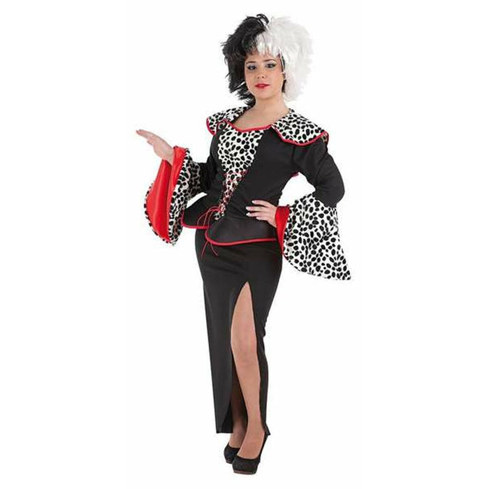 Costum Deghizare pentru Adulți Cruella de Vil M/L (3 Piese)