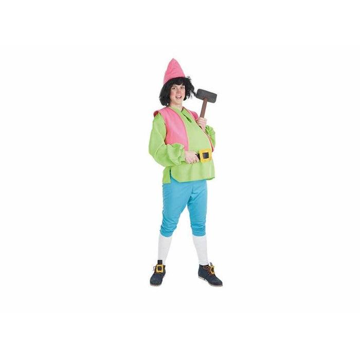 Costum Deghizare pentru Adulți Verde Prichindel (7 Piese)