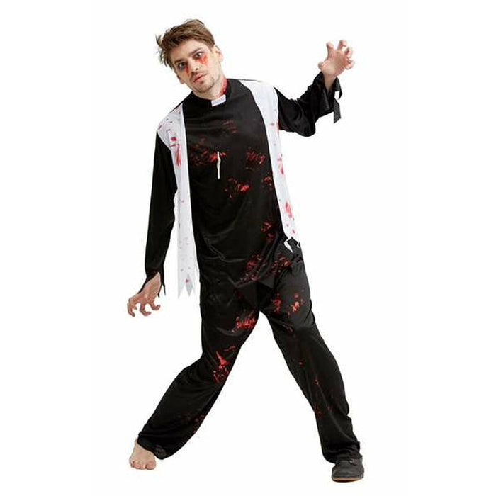 Costum Deghizare pentru Adulți Preot Zombie (3 Piese)