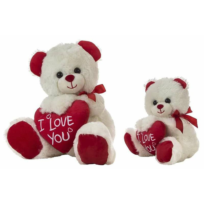 Jucărie de Pluș Creaciones Llopis I love you Urs Inimă 28 cm