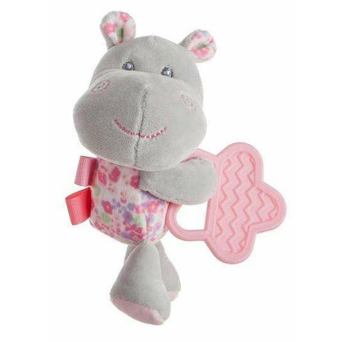 Jucărie de Ros pentru Bebeluși Hippo Roz 20 cm 20cm