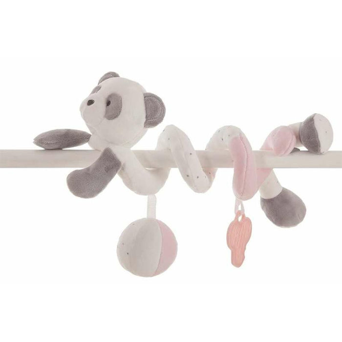 Spirală de Activități Urs Panda Roz 25 cm