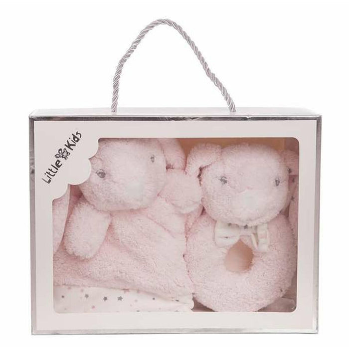 Doudou    Roz Iepure Zornăitoare 30 x 30 cm