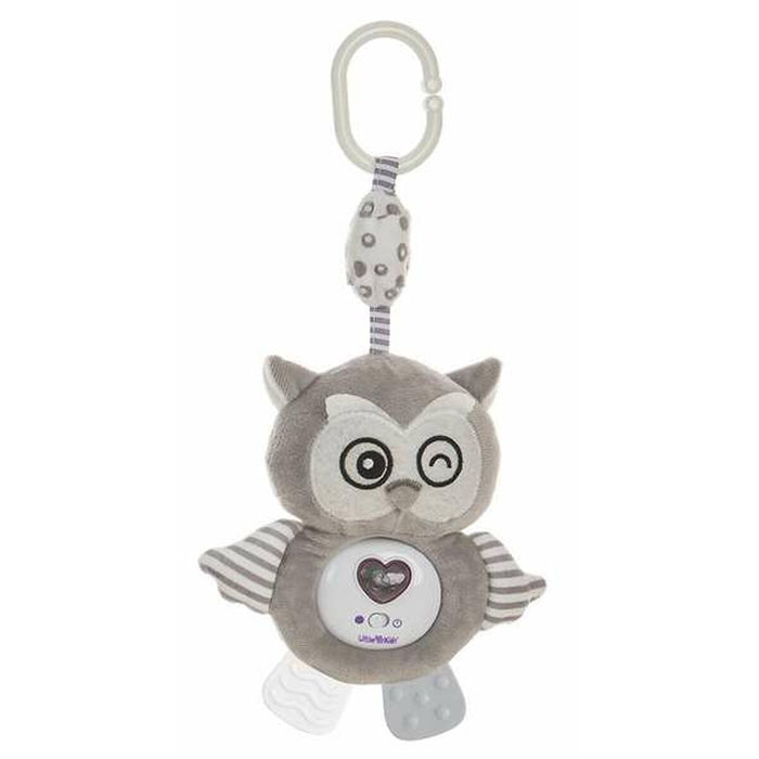 Jucărie pentru pătuț suspendată Muzică Lumini Bufniță Inimă 35 cm