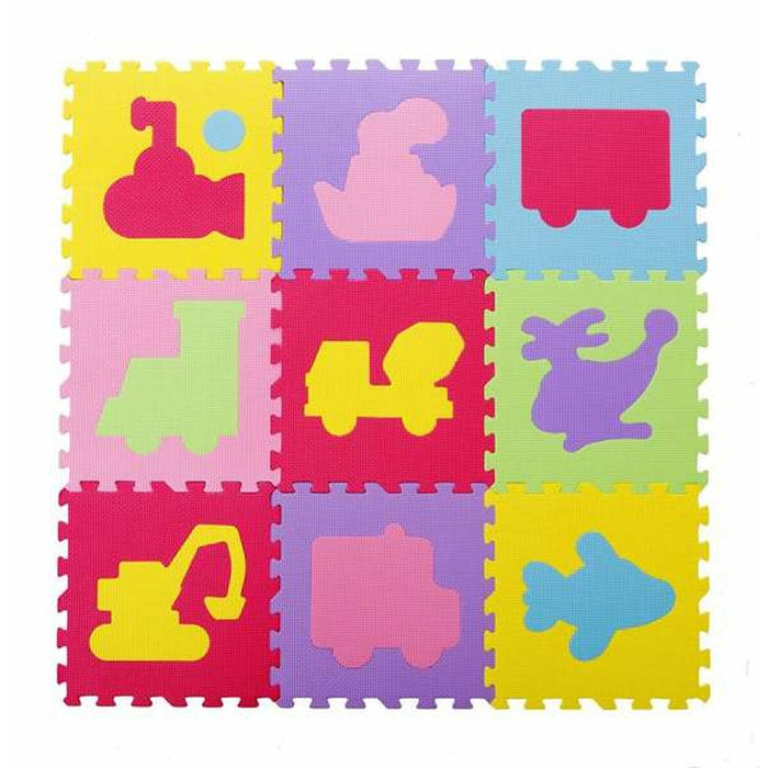 Puzzle pentru Copii 9 Piese 30 x 30 x 1 cm Transporter