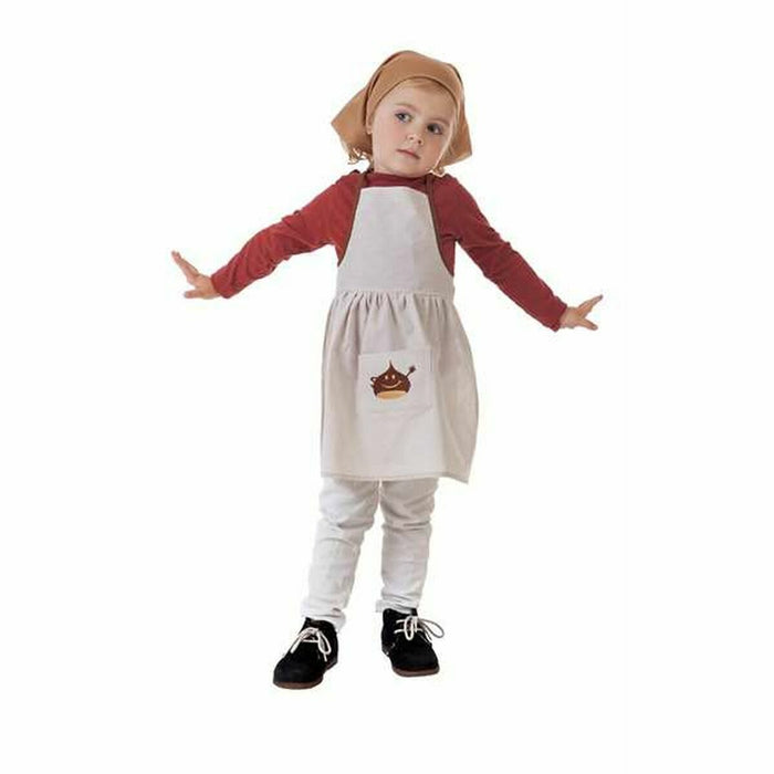 Costum Deghizare pentru Copii Bucătăreasă Alb