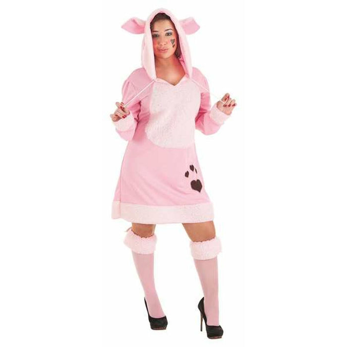 Costum Deghizare pentru Adulți Purcelușă Roz