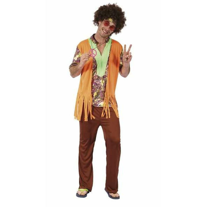 Costum Deghizare pentru Adulți Hippie (4 Piese)