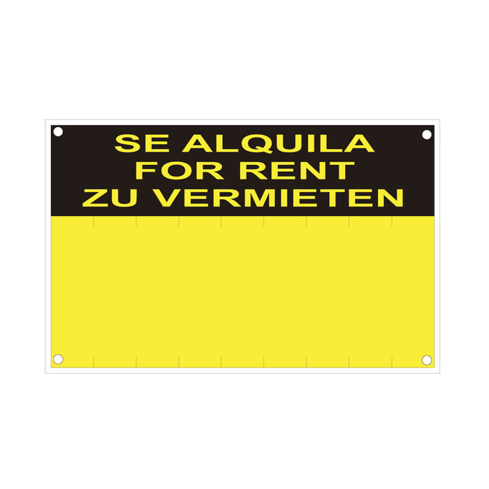 Insignă Normaluz Se vende/for sale/zu verkaufen PVC (45 x 45 x 70 cm)