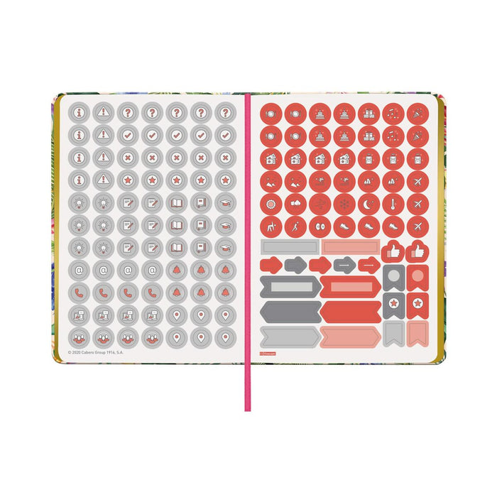 Agendă Finocam Natural Şcoală 2023-2024 Multicolor 11,8 x 16,8 cm