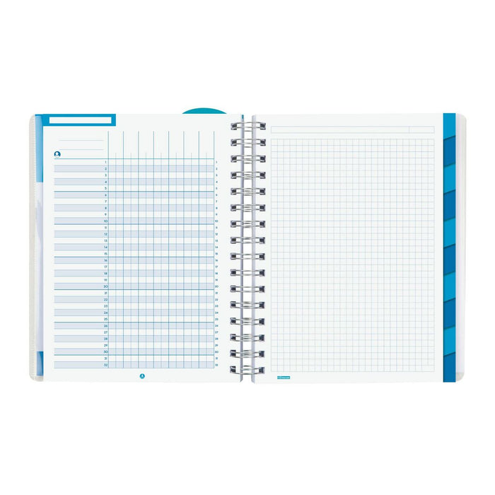Agendă Finocam Tropic 2023-2024 Profesor Multicolor Sfert 15,5 x 21,2 cm