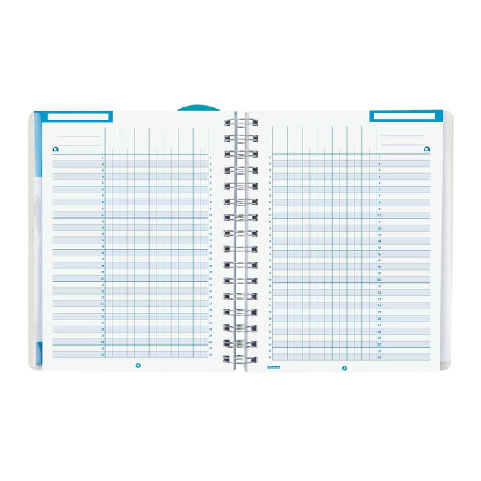 Agendă Finocam Tropic 2023-2024 Profesor Multicolor Sfert 15,5 x 21,2 cm